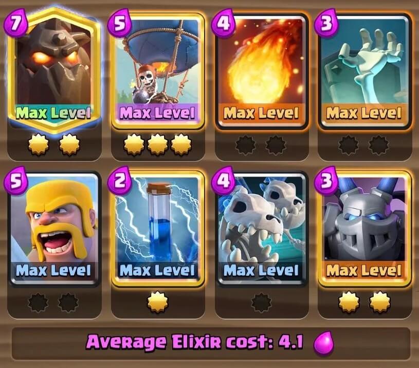 Best 10 arena decks on Clash Royale