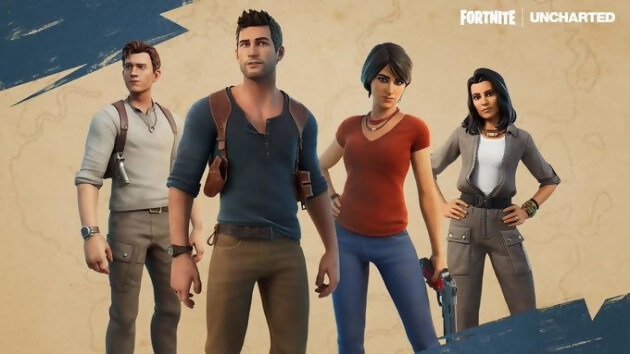 Uncharted skins are coming to Fortnite!