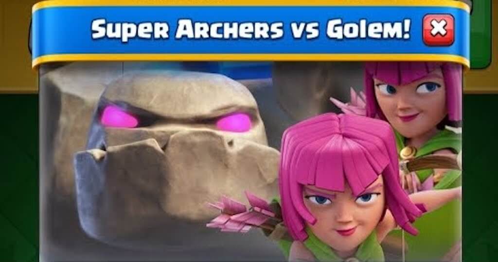 Super Archer Golems: The Ultimate Deck for Clash Royale