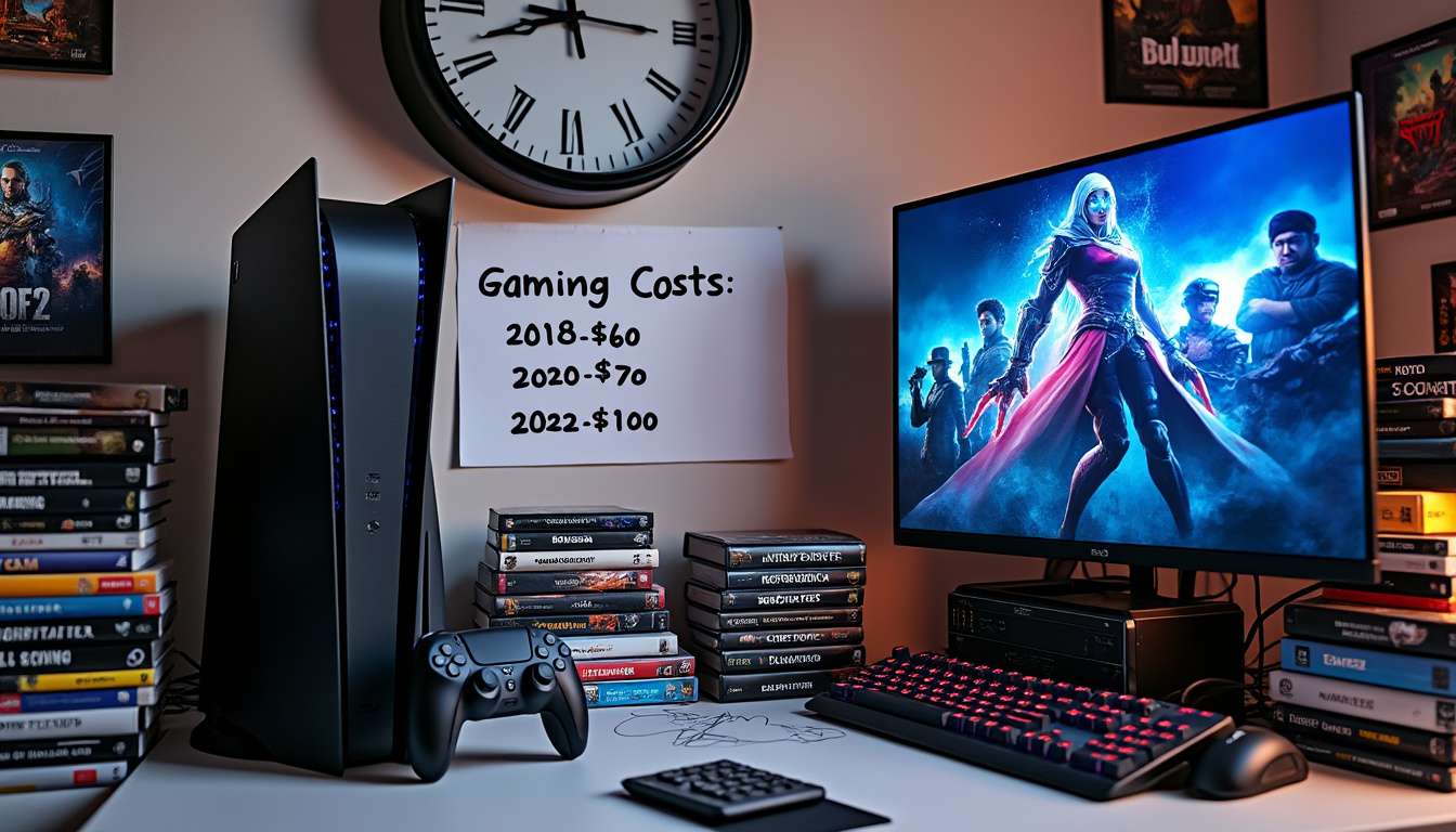 Exploring the rising costs of video games on consoles and PCs: are we paying too much?