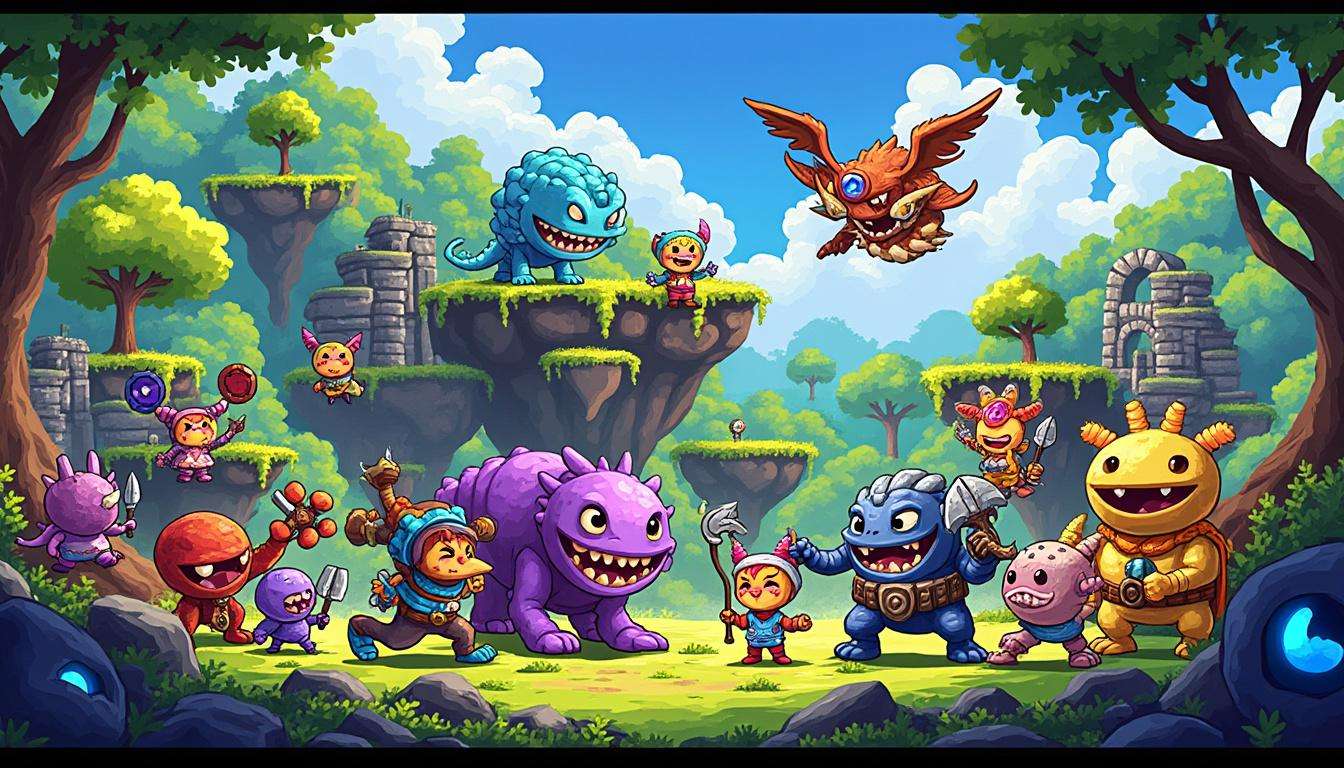 Cladun X3 pixel action RPG arrives on consoles and PC