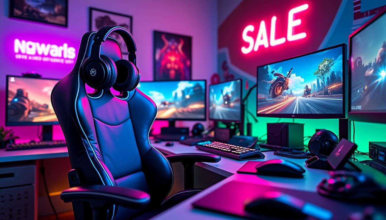 Get ready for the ultimate showdown: amazing savings on gaming chairs, headphones, mice, and more during Prime Day deals