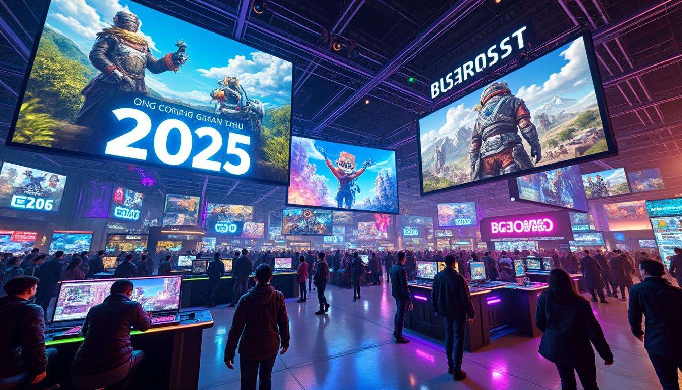 A sneak peek at the upcoming video games set to launch in 2025 for Xbox, PS5, Switch, PC, and mobile platforms