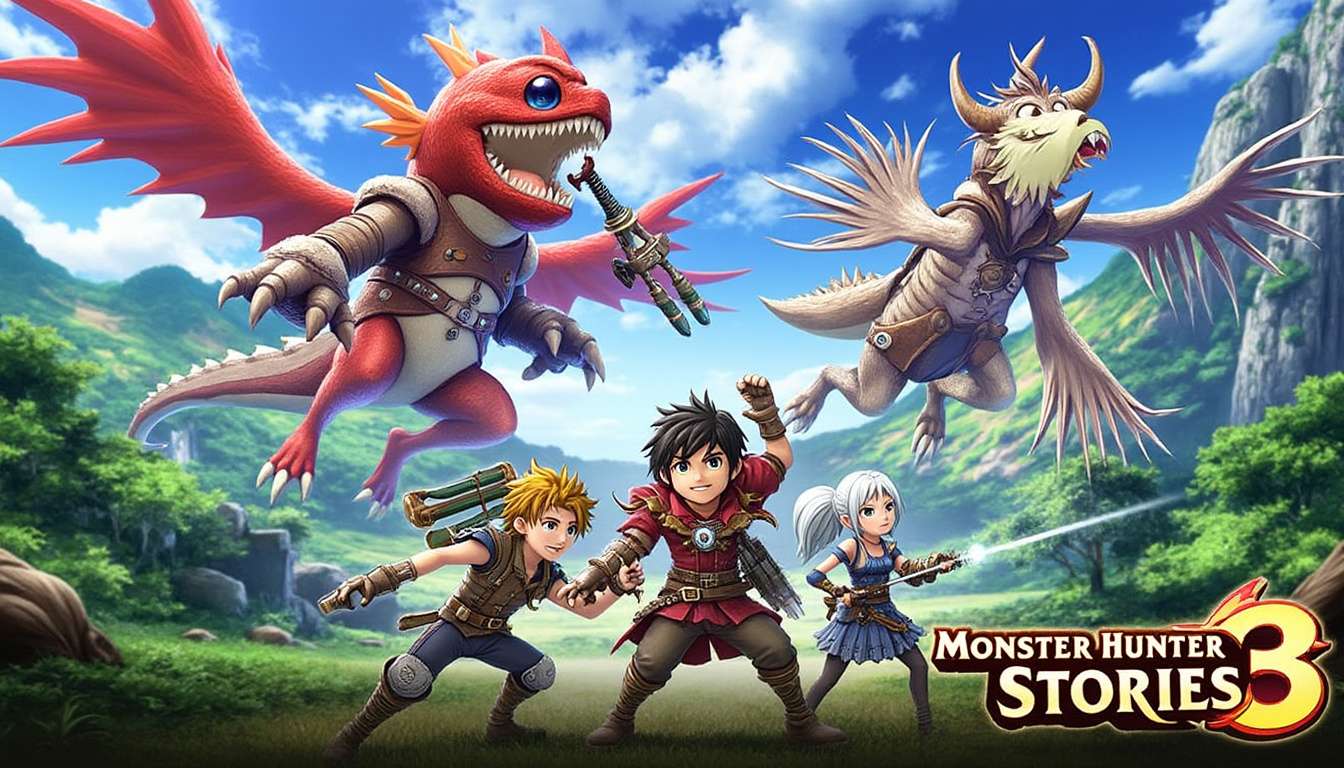 Full Gameplay Unveiling of Monster Hunter Stories 3