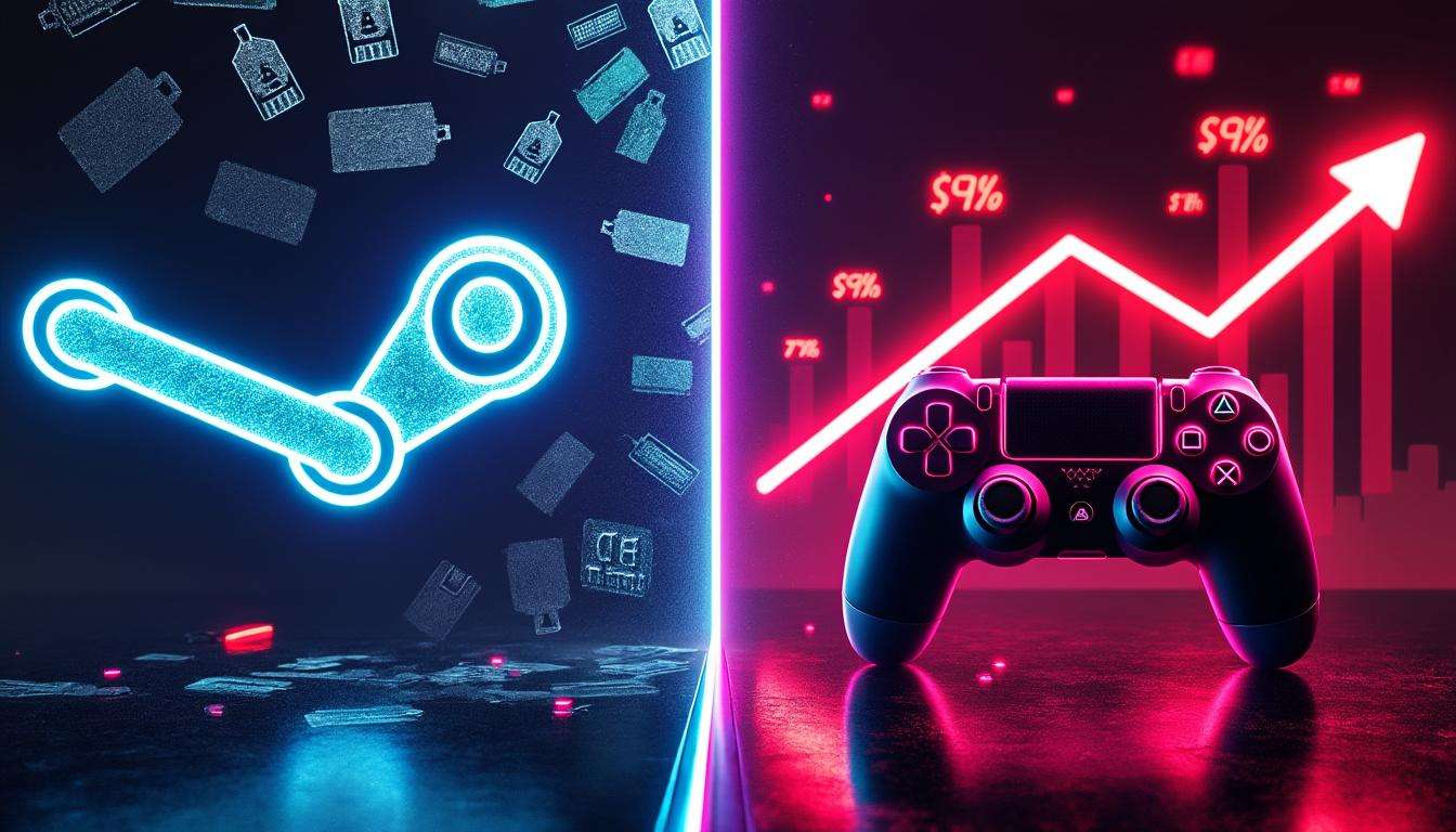 Steam Games Continue to Drop in Price While Console Titles See a Price Surge, Data Reveals