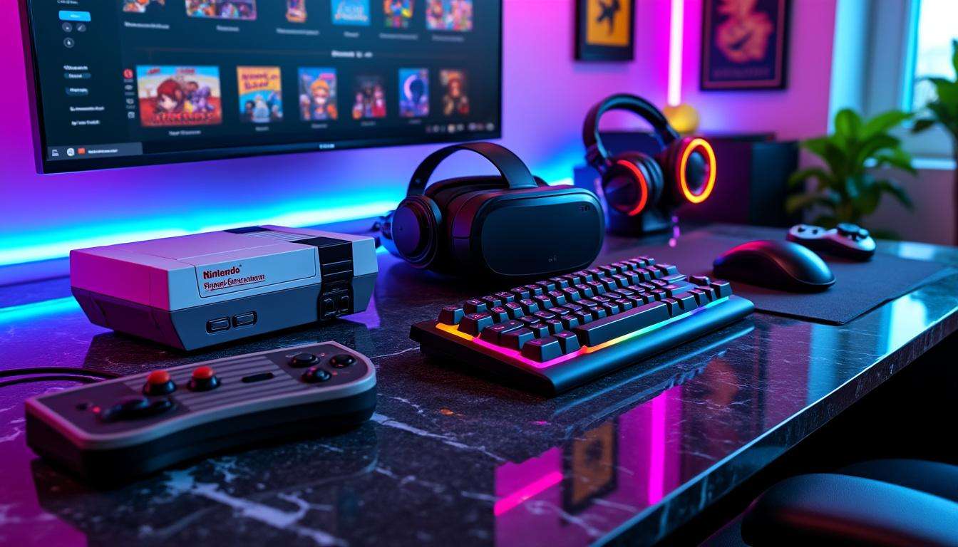 Top Gamer Gifts: From Classic Retro Consoles to the Latest High-Tech Gear